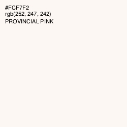 #FCF7F2 - Provincial Pink Color Image